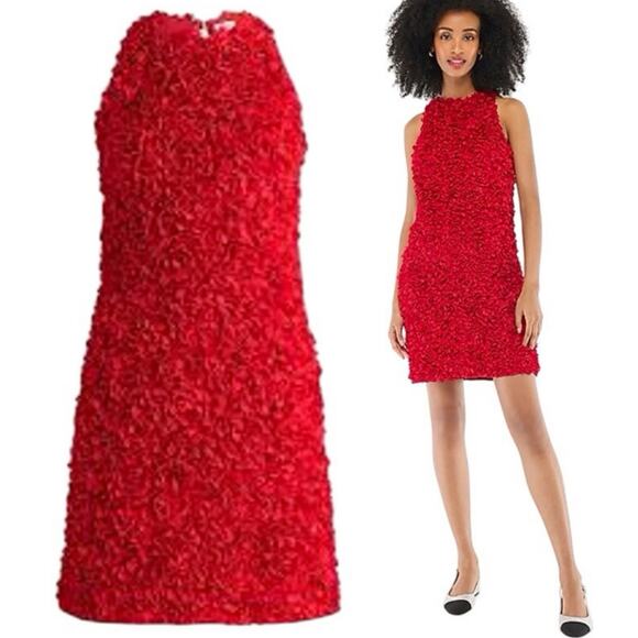 J. Crew Factory Dresses & Skirts - J. Crew Sheath Dress Floral Rosette